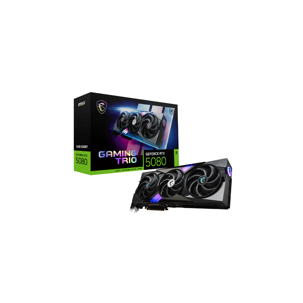 MSI GeForce RTX 5080 Gaming Trio OC 16GB
