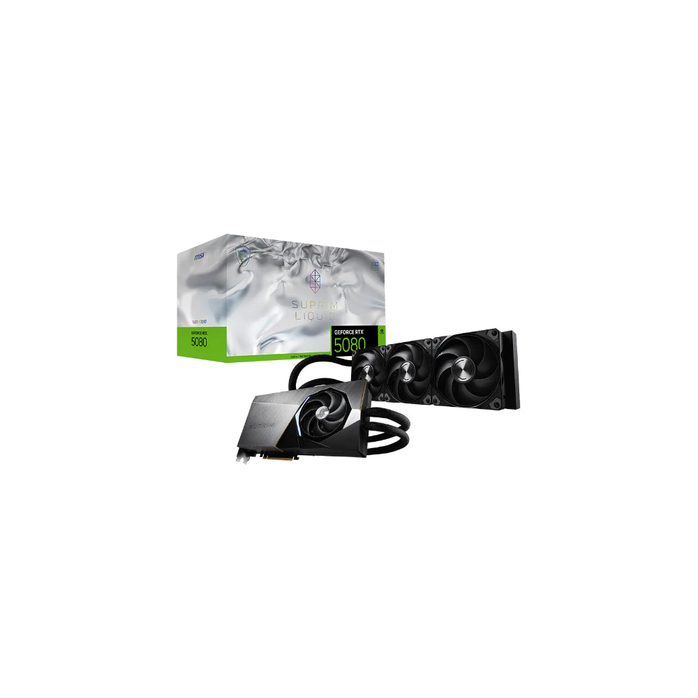 MSI GeForce RTX 5080 Suprim Liquid Soc 16GB