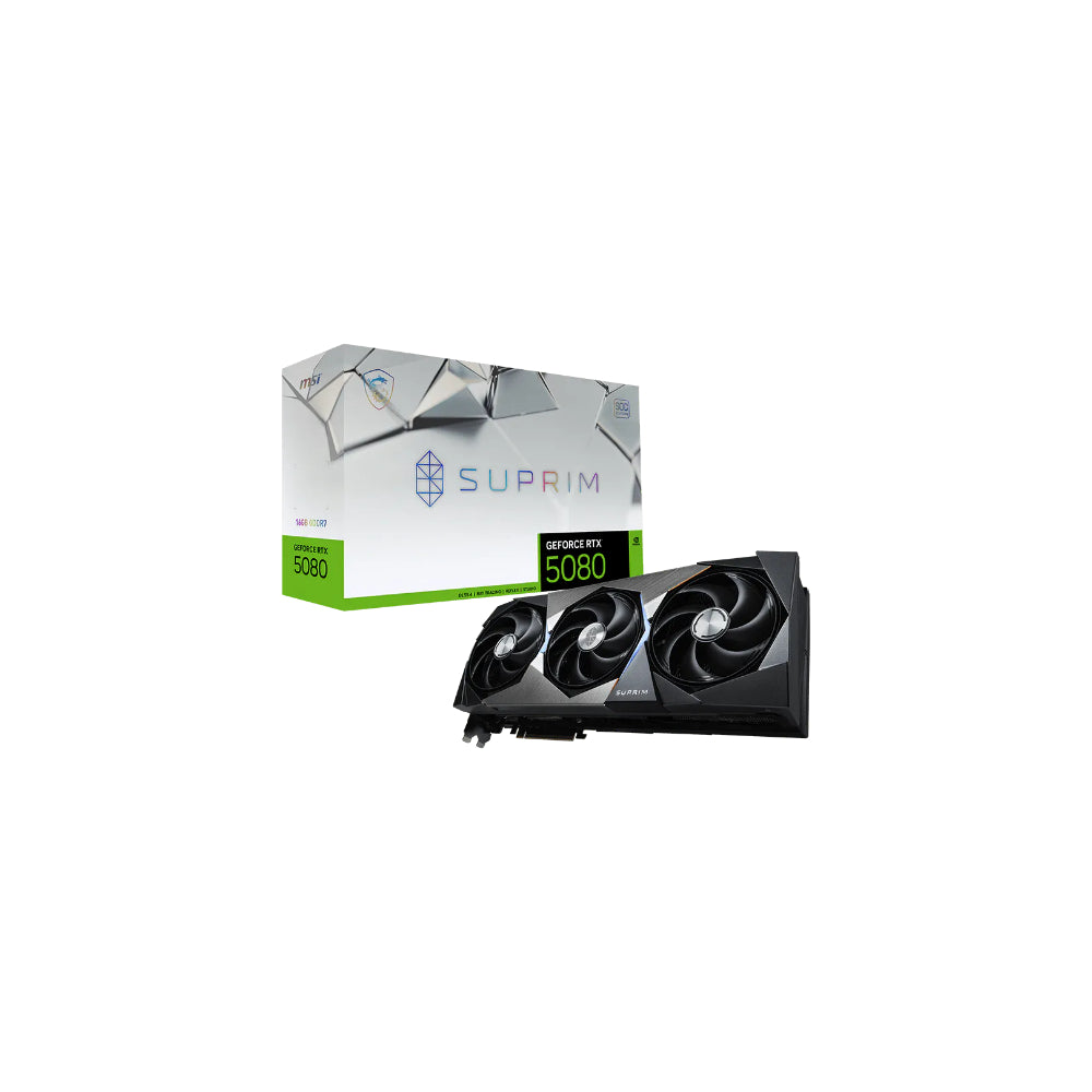 MSI GeForce RTX 5080 Suprim Soc 16GB