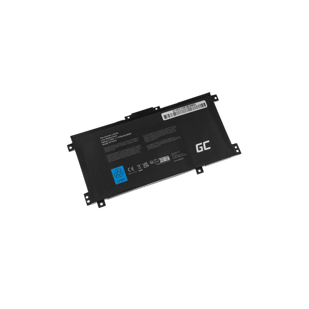 Green Cell Batteri HP Envy - 11.55V - 3100 mAh