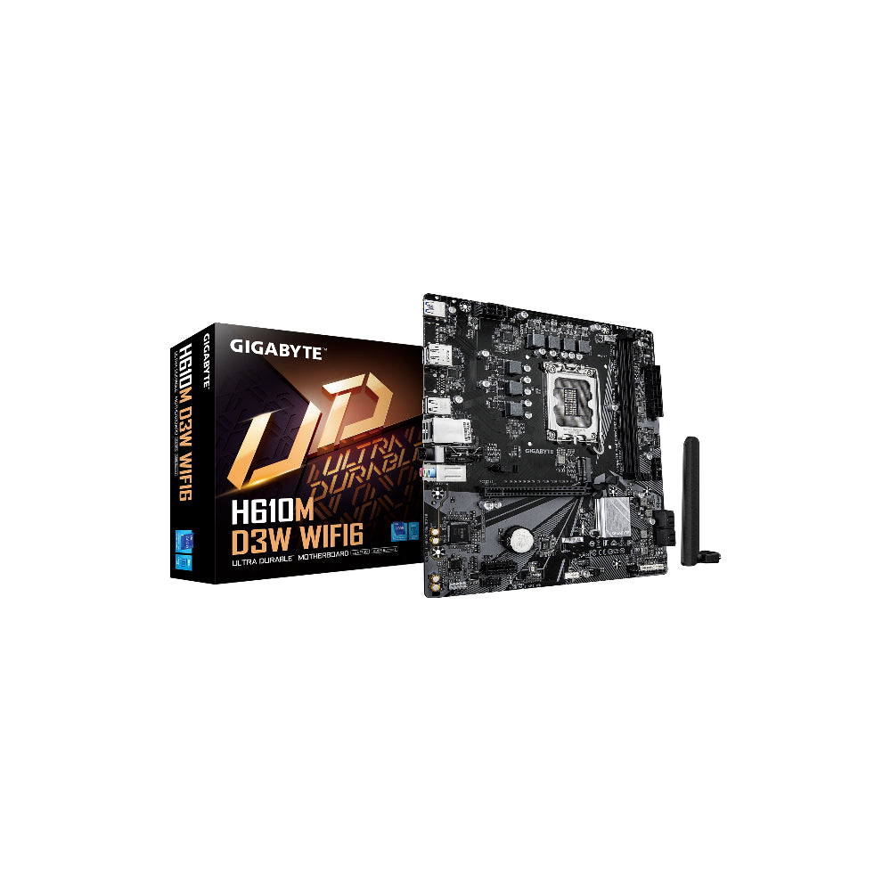 Gigabyte H610M D3W WIFI6 mATX LGA1700