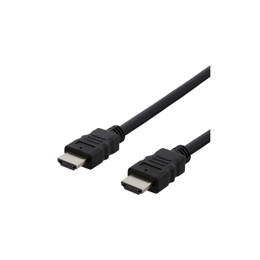 DELTACO HDMI-930 HDMI High Speed with Ethernet-kabel 3 m svart