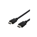 DELTACO HDMI-930 HDMI High Speed with Ethernet-kabel 3 m svart