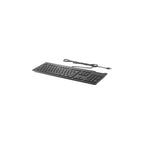 HP Business Slim v2 Smartcard-tangentbord - Kabel Svart