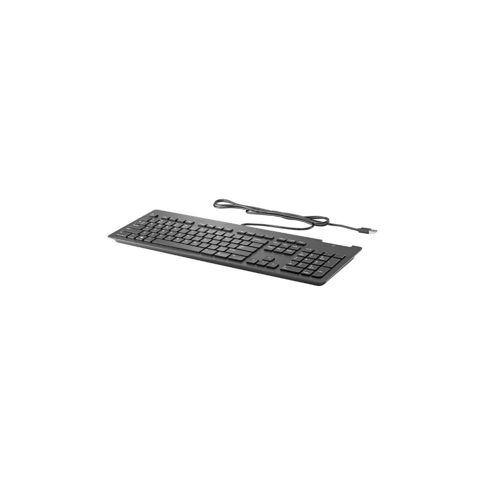 HP Business Slim v2 Smartcard-tangentbord - Kabel Svart