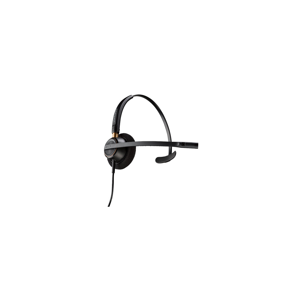 Hp - Poly Encore Pro Hw510 Encore Pro 500 Series Headset På örat Kabelansluten 3,5 Mm Kontakt Svart