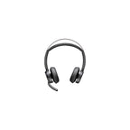 HP Poly Voyager Focus 2 Trådlöst Headset med laddställ – Svart