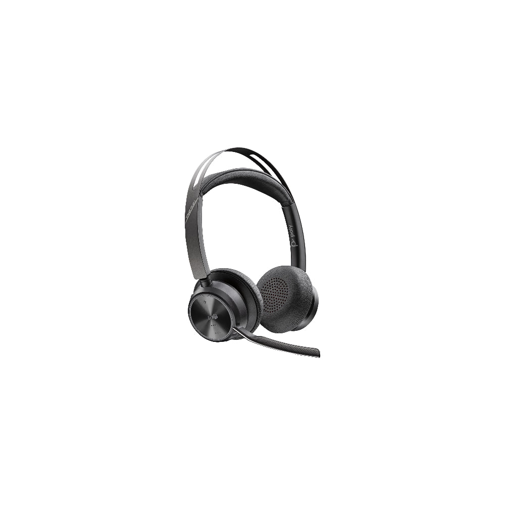 HP Poly Voyager Focus 2 Trådlöst Headset – Svart