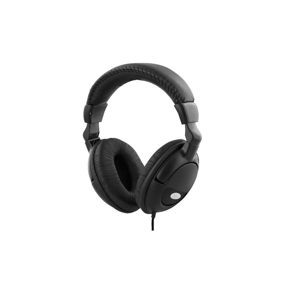 DELTACO HL-8 Hörlurar med volymkontroll over-ear svart