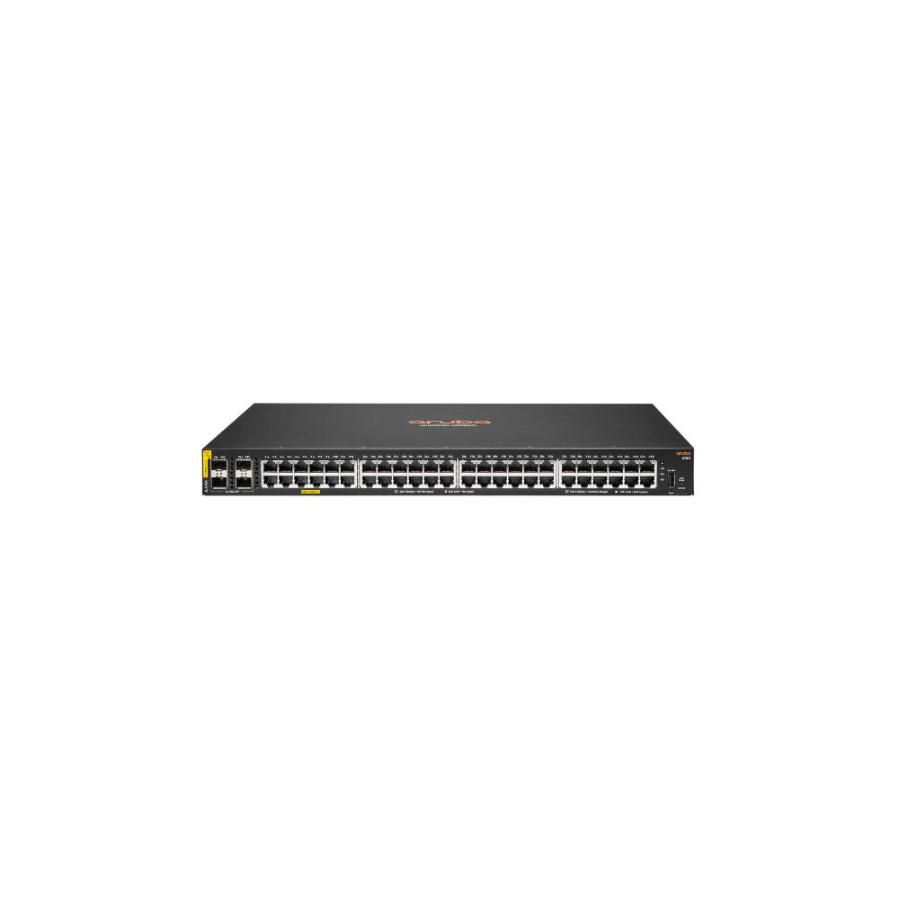 HPE Aruba 6100 48G Class4 PoE 4SFP+ 370W Switch