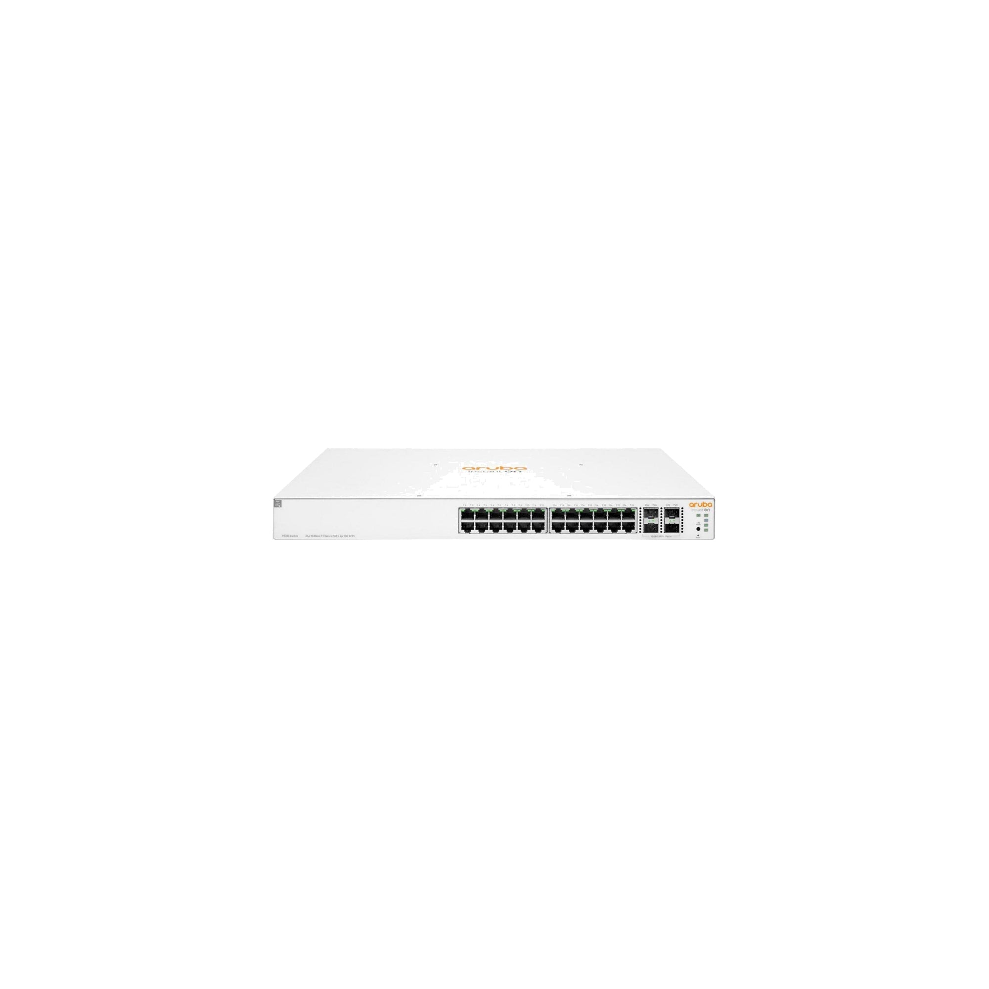 HPE Aruba Instant On 1930 24G Class4 PoE 4SFP/SFP+ 370W Switch