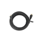 DELTACO HDMI-1050D-FLEX-LOCK High-Speed Flex HDMI-kabel med lås 5 m svart