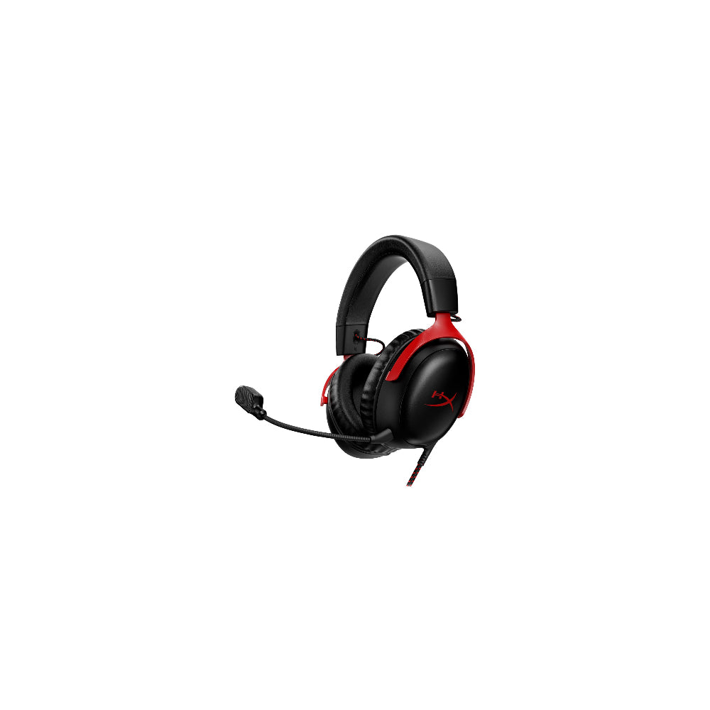 HyperX Cloud III Kabel Svartröd
