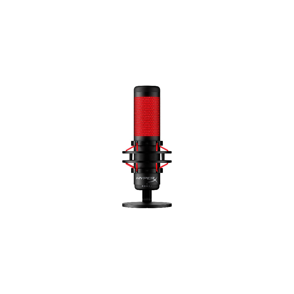 HyperX QuadCast Mikrofon Kabel Svartröd