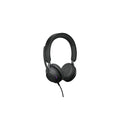 Jabra Evolve2 40 SE USB-C/USB-A MS Mono Svart
