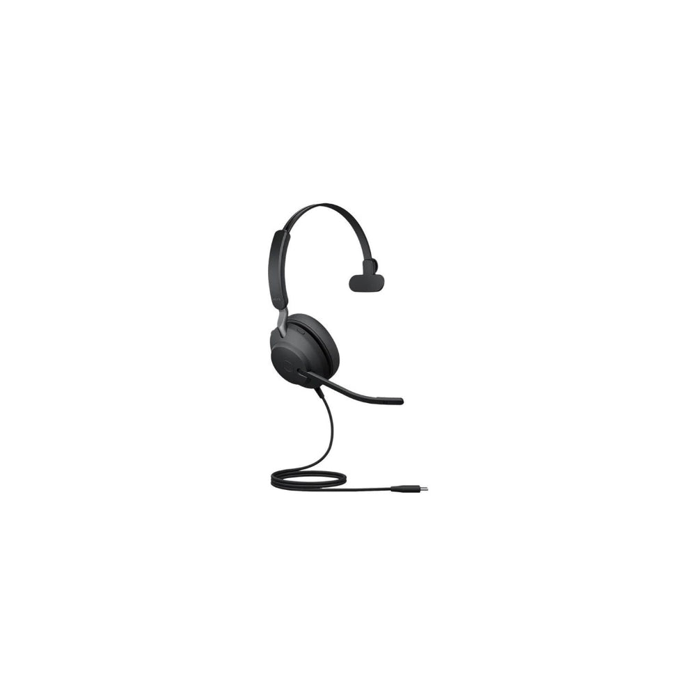 Jabra Evolve2 40 SE USB-C UC Mono Svart