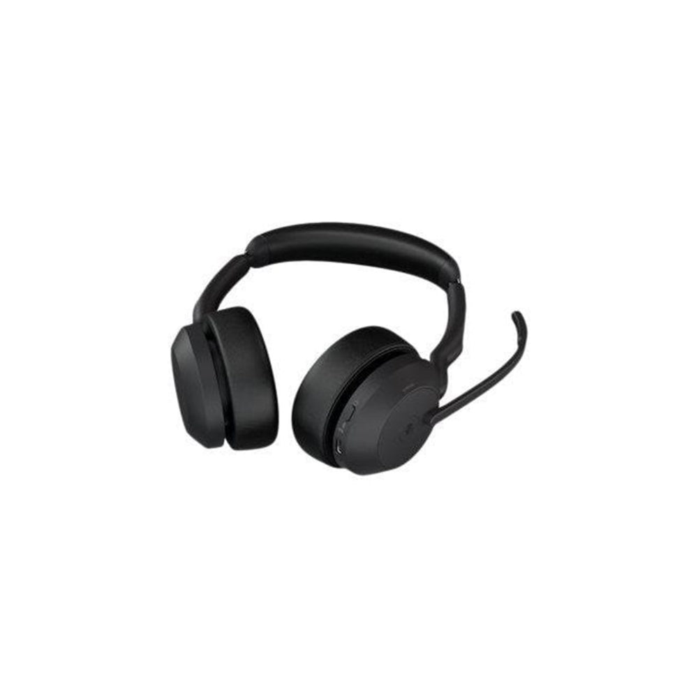 Jabra Evolve2 55 Link390 USB-C MS Stereo med laddningsställ Svart
