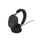 Jabra Evolve3 85 incl Charging Pad - Microsoft Teams USB-C Link390a - Svart