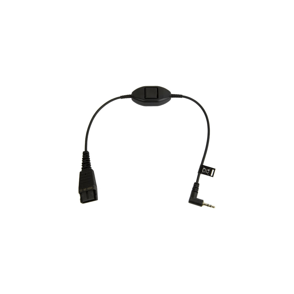 Jabra Headsetkabel 2,5 mm till Quick Disconnect