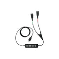 Jabra LINK 265 Headsetadapter USB till 2x Quick Disconnect