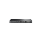 TP-Link TL-SL2428P JetStream 24-Port 10/100Mbps + 4-Port Gigabit Smart Switch med 24-Port PoE+