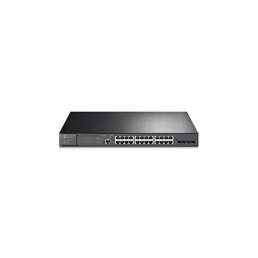 TP-Link TL-SG3428MP JetStream 28-Port Gigabit L2 Managed Switch med 24-Port PoE+