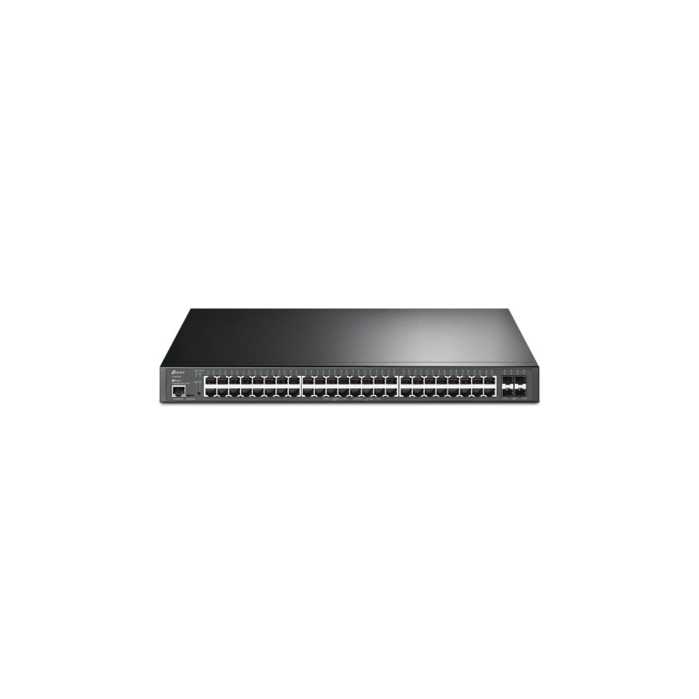 TP-Link TL-SG3452XP JetStream 48-Port Gigabit and 4-Port 10GE SFP+ L2+ Managed Switch med 48-Port PoE+