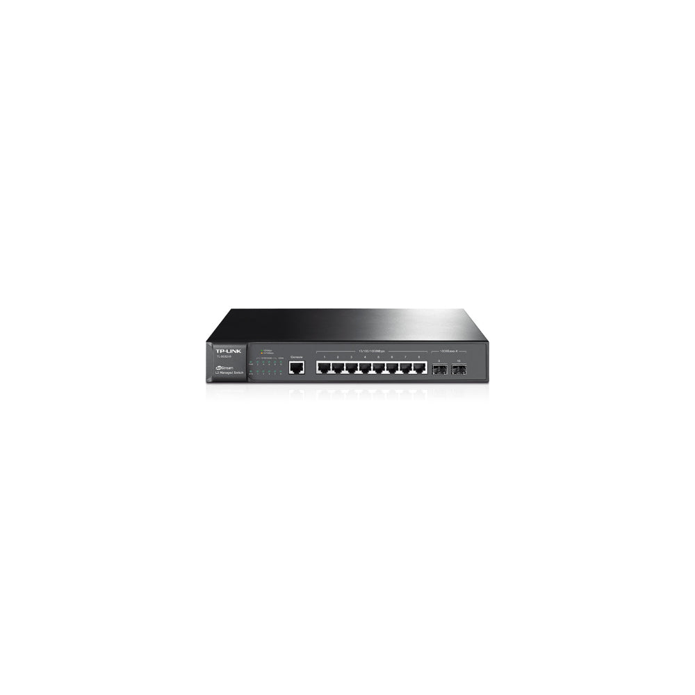 TP-Link  TL-SG3210 JetStream 8-Port Gigabit L2 Managed Switch med 2 SFP Slots
