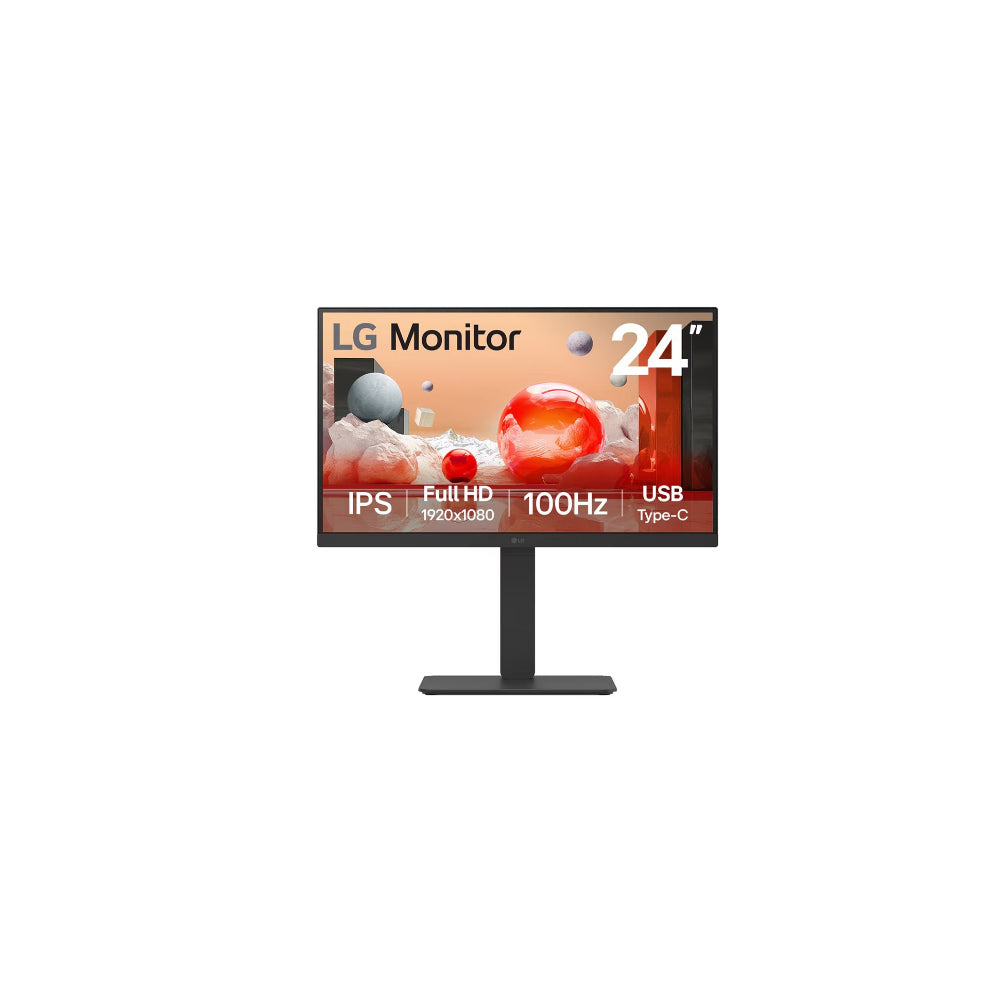 LG 24BA750-B 24" - USB-C 1920x1080 IPS 100Hz