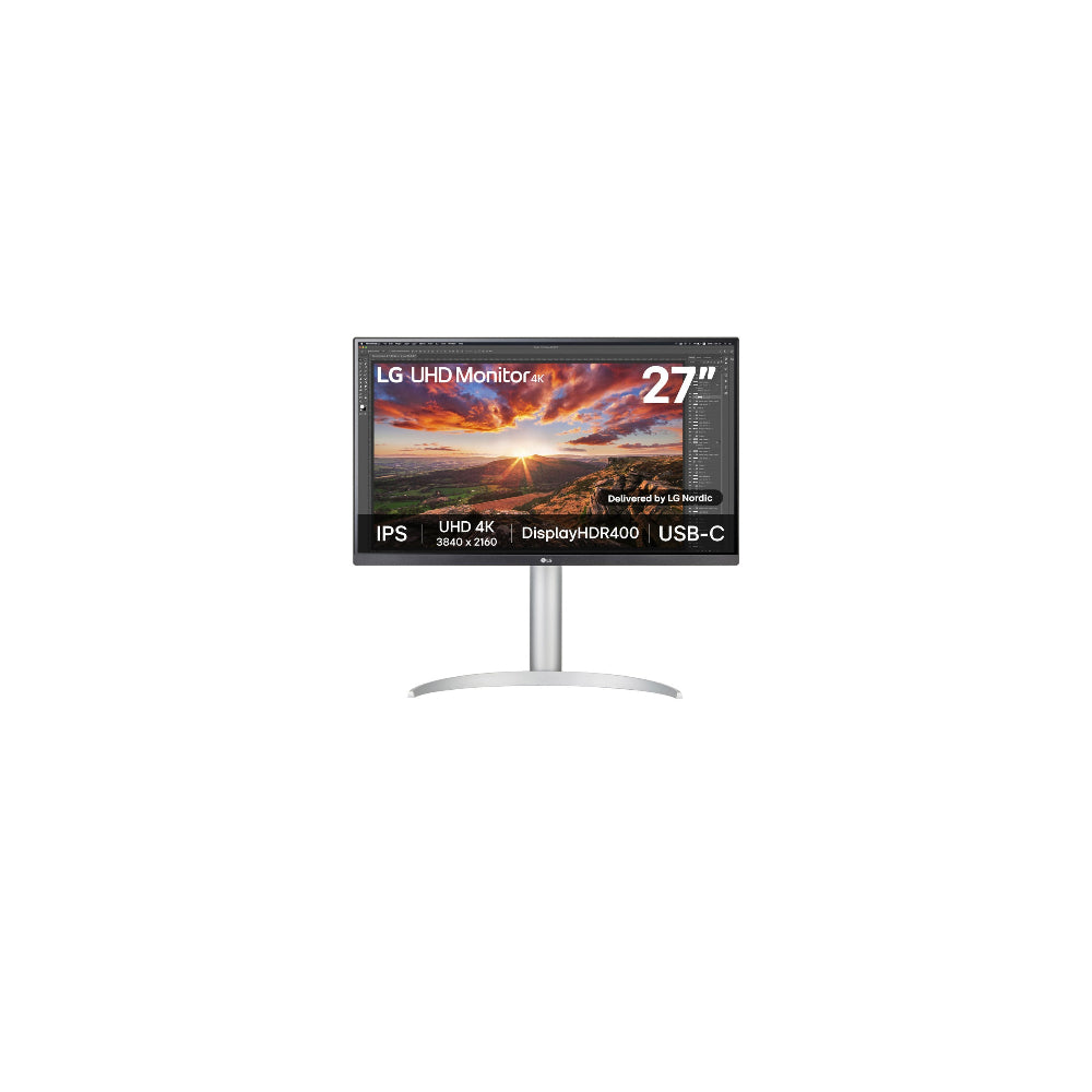 LG UltraFine 27UP850K-W 27" - USB-C 3840x2160 IPS 60Hz