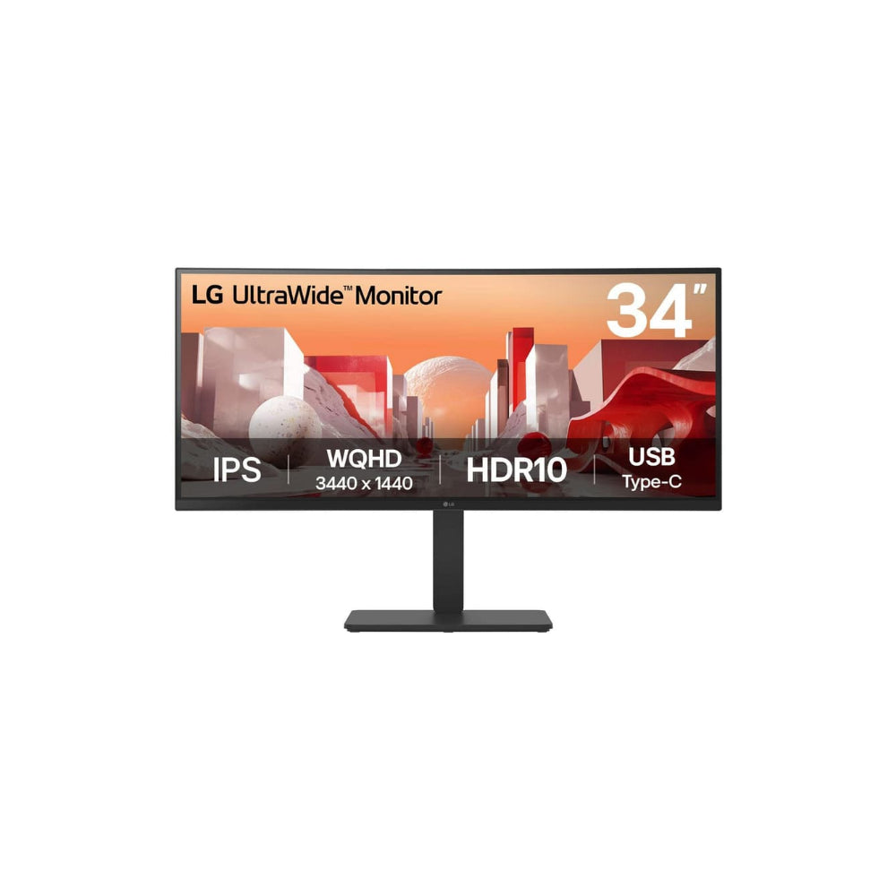 LG 34BA75QE 34" - Böjd Ultrawide 3440x1440 IPS 60Hz