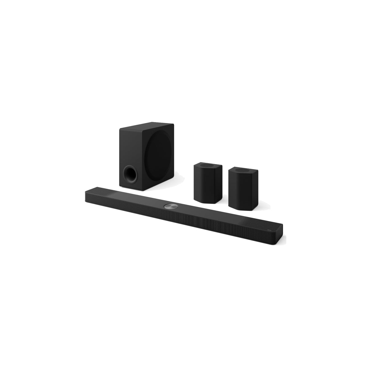 LG S95TR 9.1.5-kanal Soundbarsystem Svart