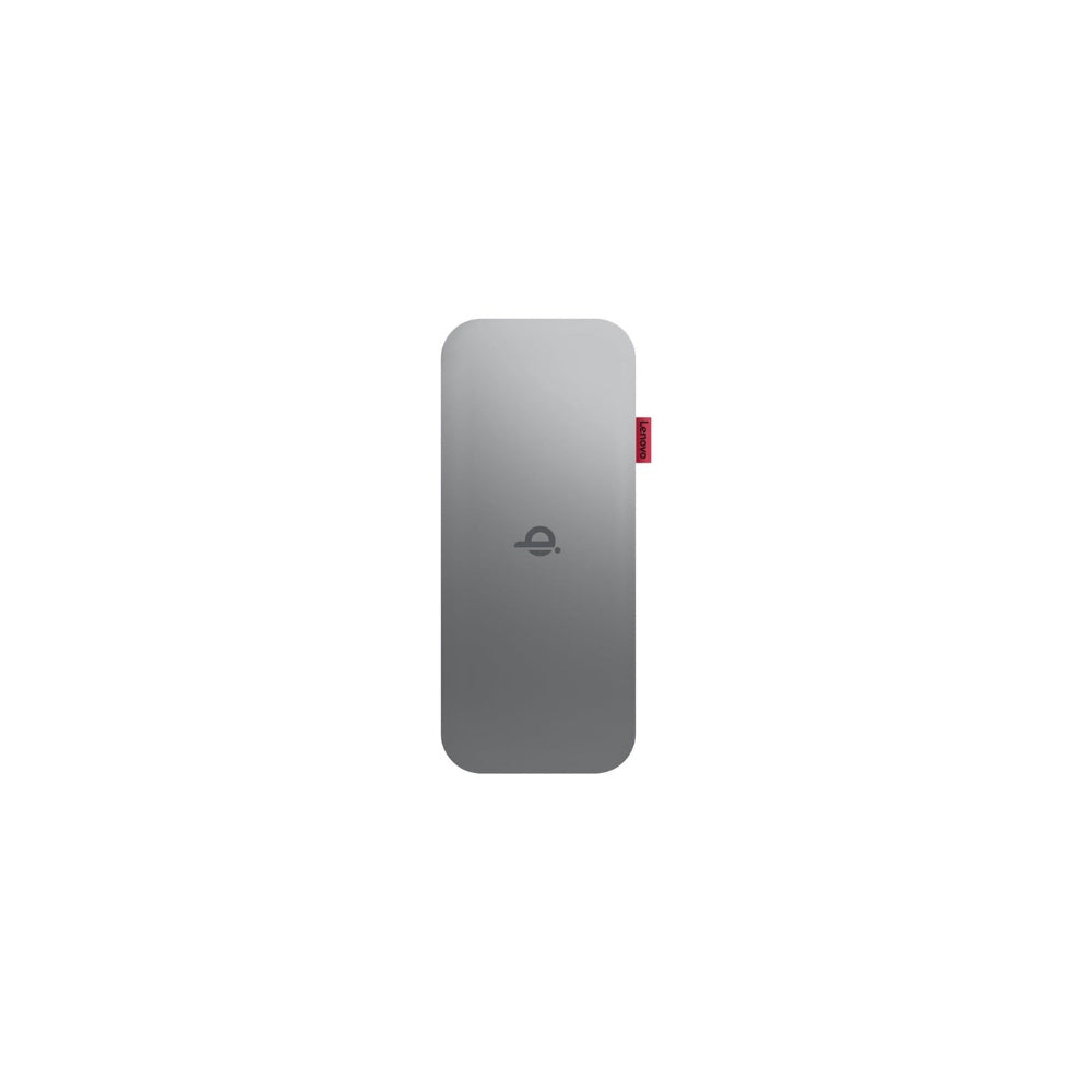 Lenovo Go 30W Trådlös Powerbank - 10000mAh - Silvergrå
