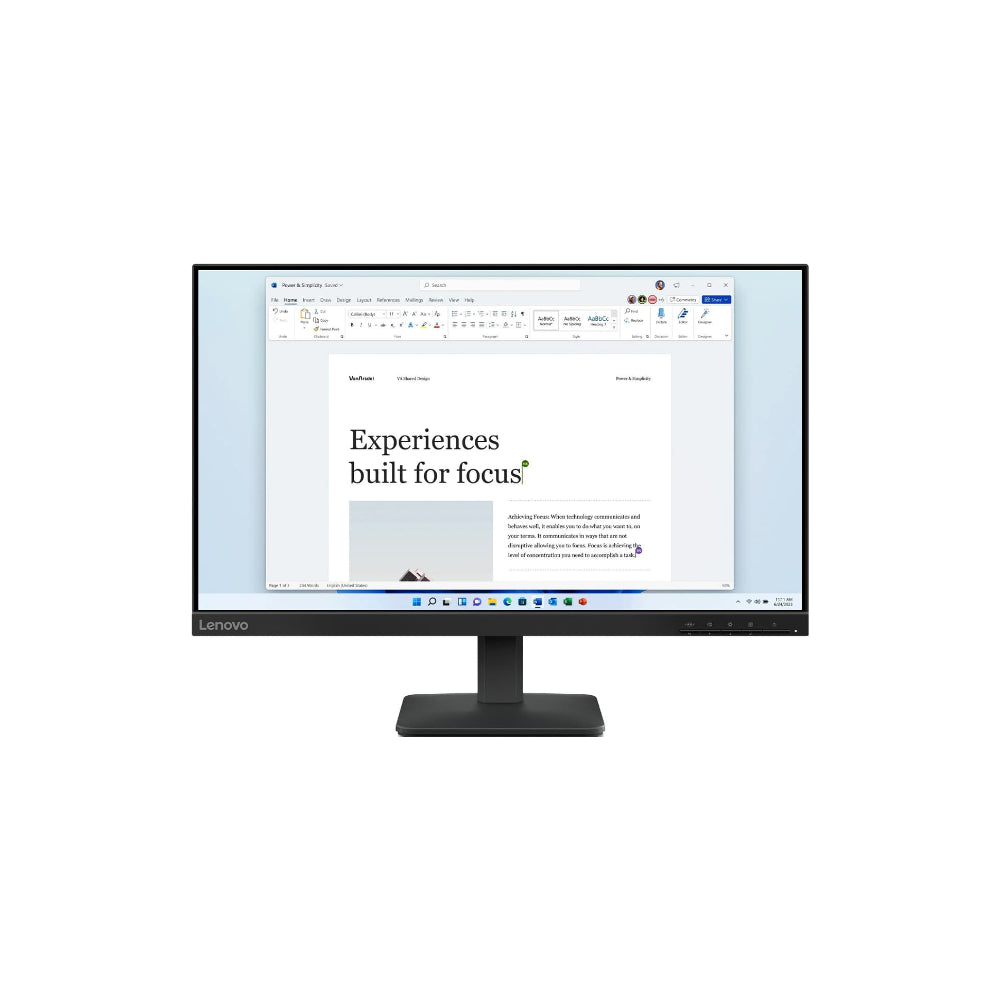 Lenovo L24-41 23.8" - 1920x1080 IPS 100Hz