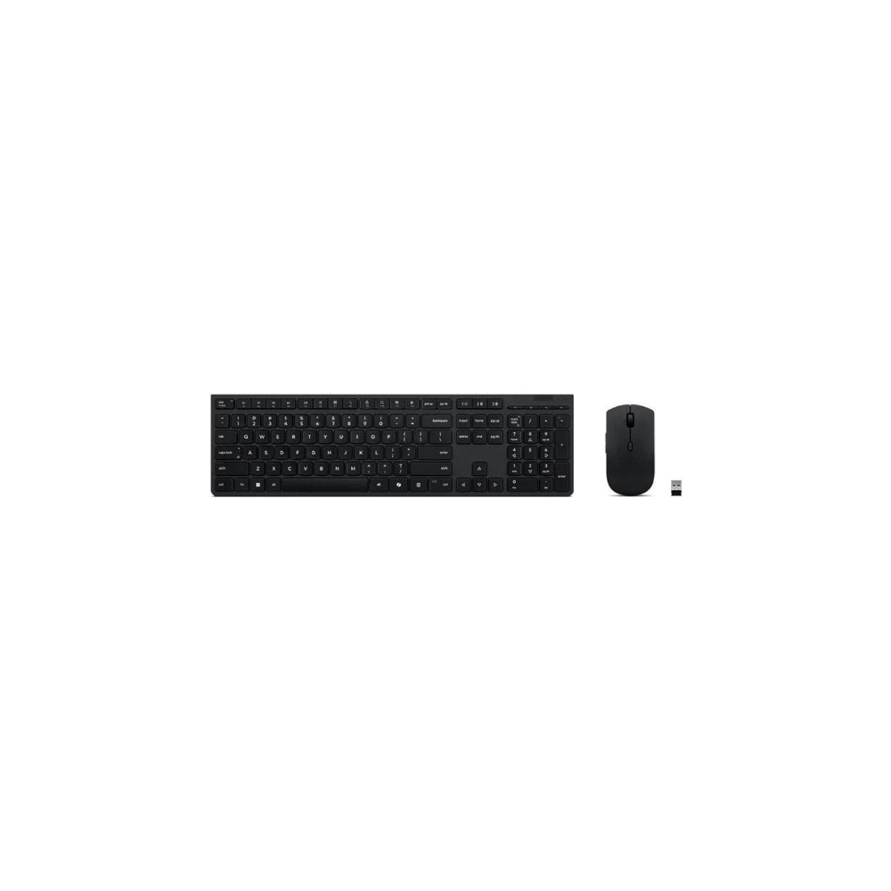 Lenovo Professional Wireless Combo - Trådlös Norsk Svart