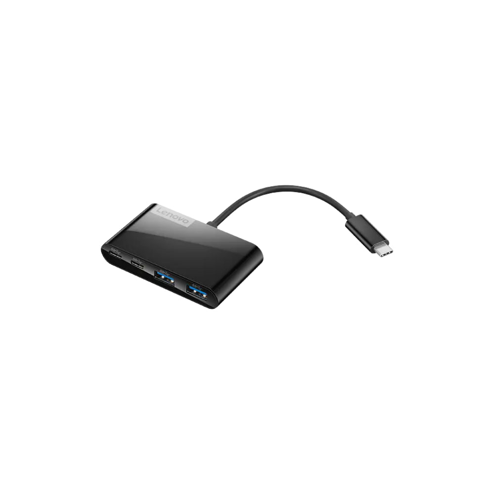 Lenovo Select 4-port USB-C Hubb - Svart