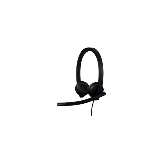 Logitech H570E Stereo USB-C Teams Svart