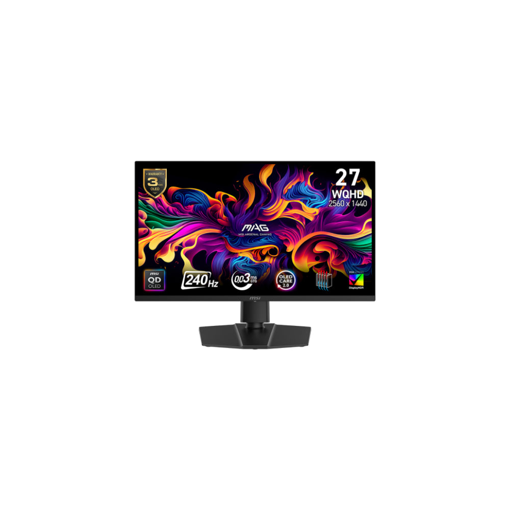 MSI MAG 271QP X24 26.5" - 2560x1440 QD-OLED 240Hz