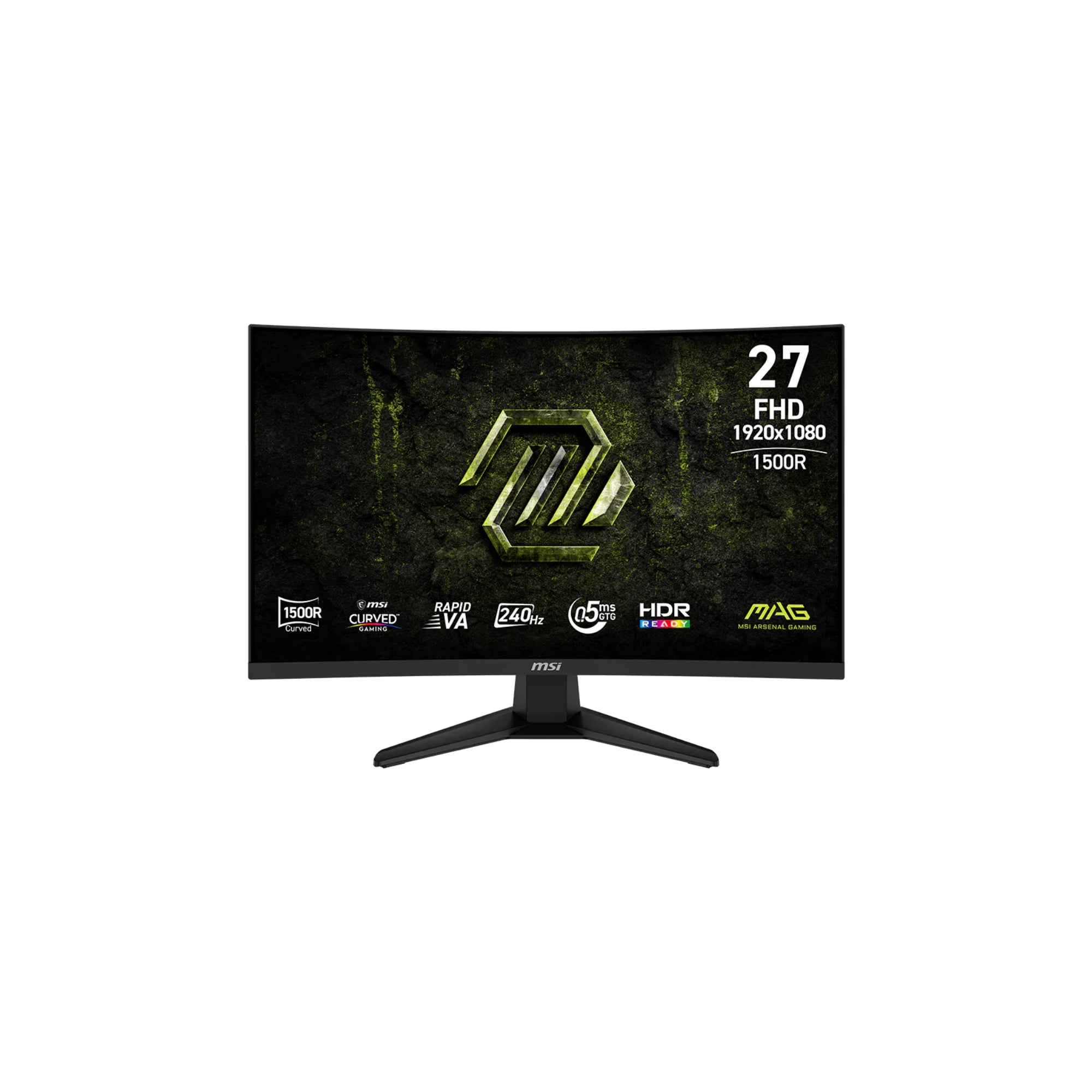 MSI MAG 275CF X24 27" - Böjd 1920x1080 Rapid VA 240Hz