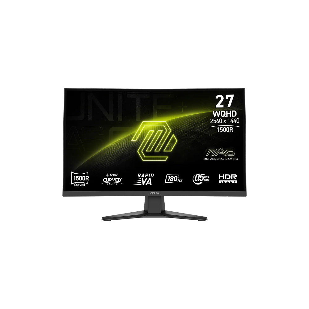 MSI MAG 275CQF E18 27" - 2560x1440 Rapid VA 180Hz