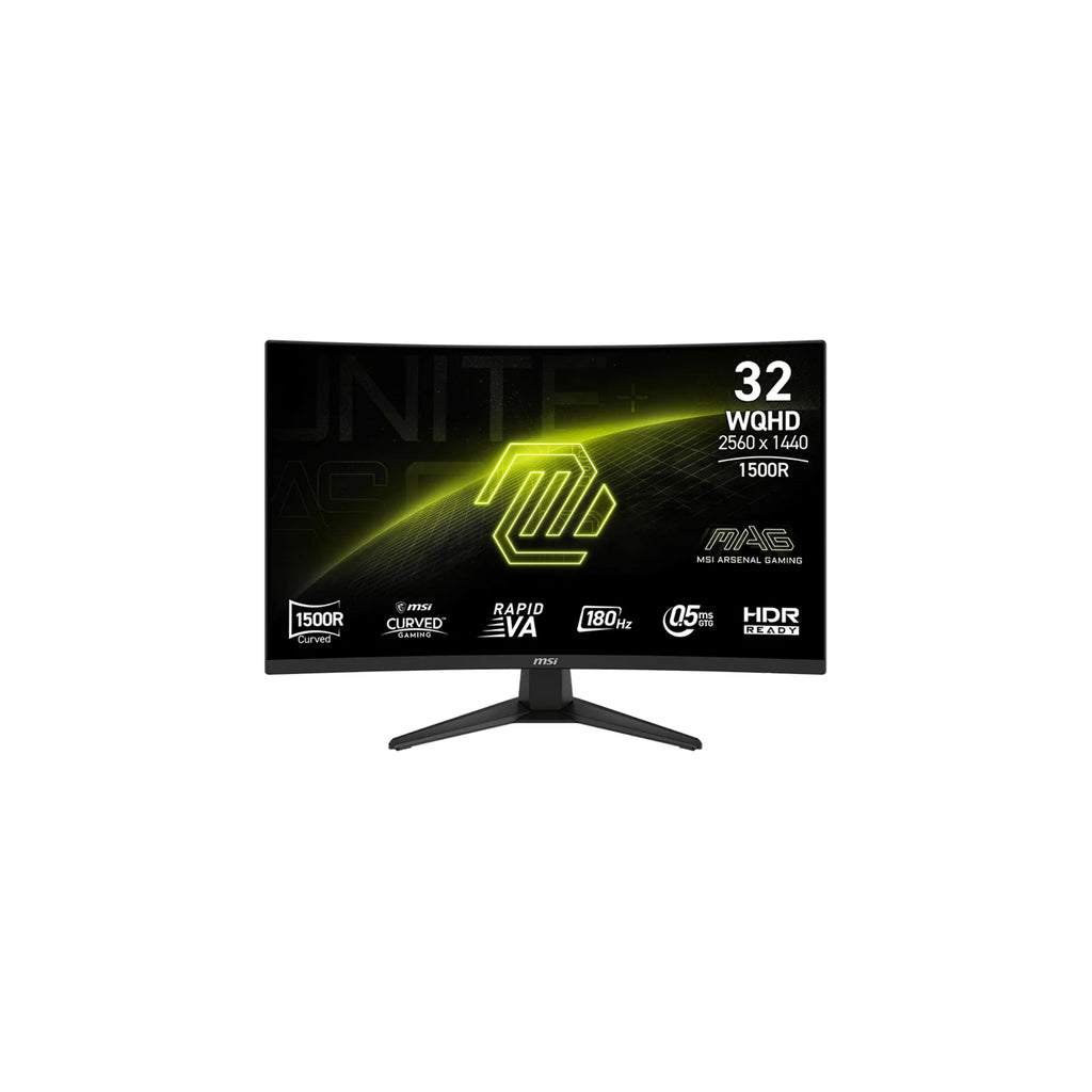 MSI MAG 321CQF E18 31.5" - Böjd 2560x1440 VA 180Hz