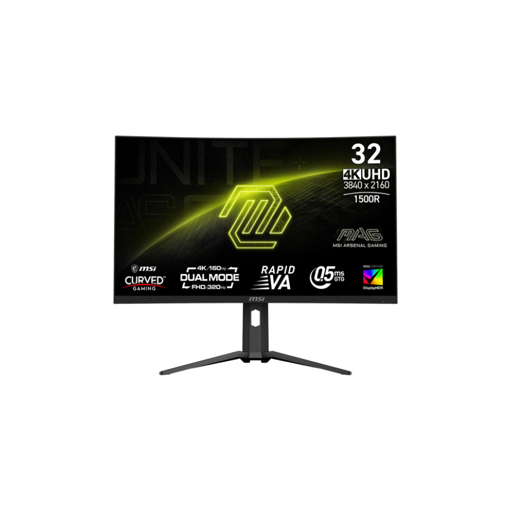 MSI MAG 321CUPDF 31.5" - 3840x2160 Rapid VA 160Hz/320Hz