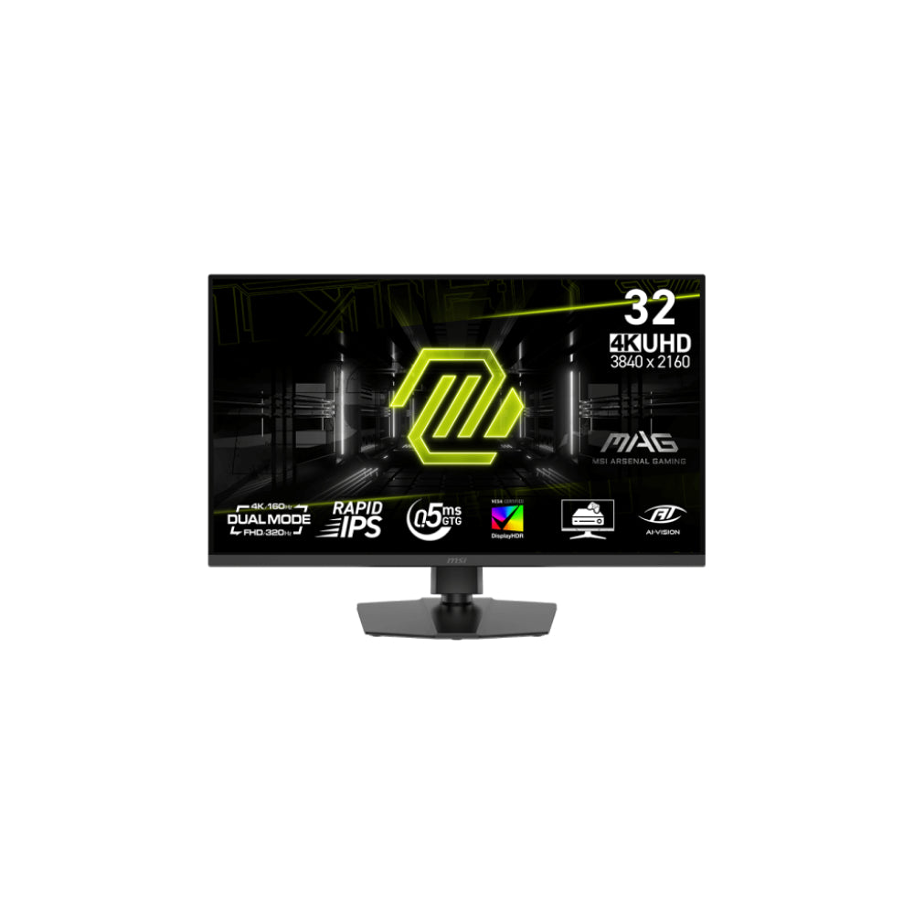 MSI MAG 322URDF E16 31.5" - 3840x2160 Rapid IPS 160Hz/320Hz