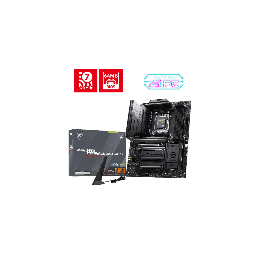 MSI MAG B850 Tomahawk MAX Wi-Fi II ATX AM5