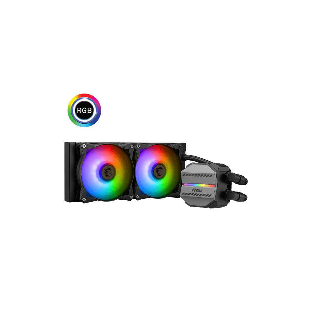 MSI MAG CORELIQUID 240mm Svart