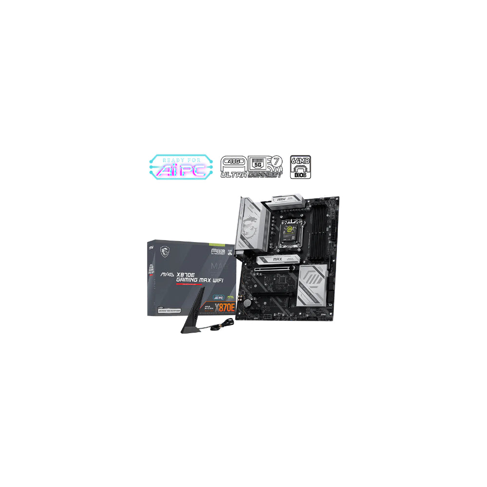 MSI Mag X870E Gaming Max Wi-Fi ATX AM5