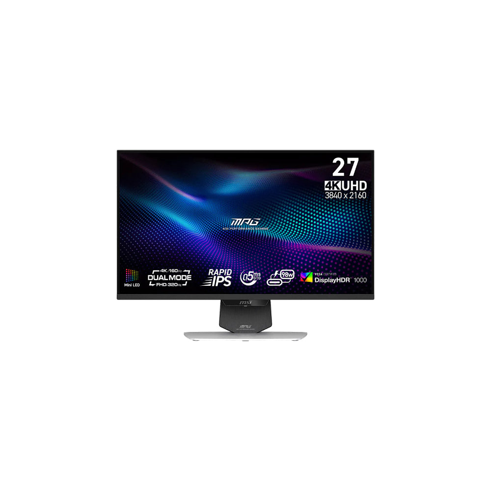 MSI MPG 274URDFWDE E16M 27" - USB-C 3840x2160 Fast IPS 160Hz