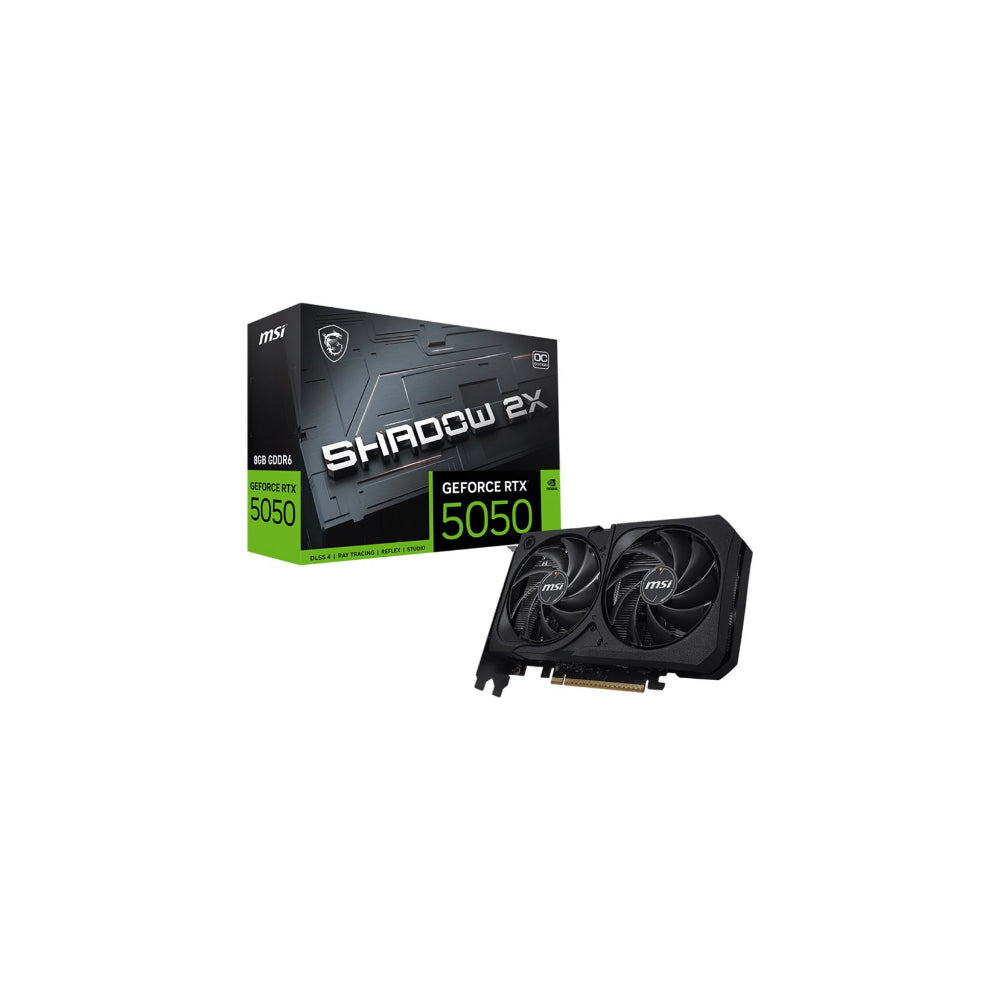 MSI GeForce RTX 5050 SHADOW 2X OC 8GB