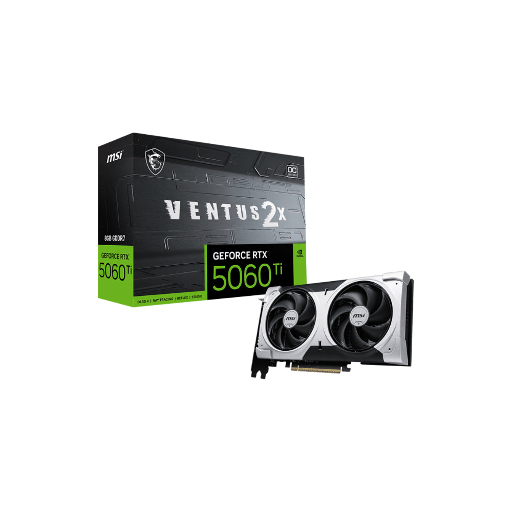 MSI GeForce RTX 5060 TI Ventus 2X OC Plus 8GB