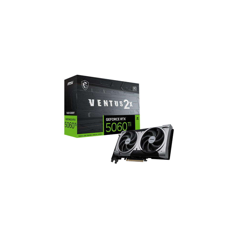 MSI GeForce RTX 5060 Ti Ventus 2X OC Plus 16GB